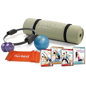 STOTT PILATES Premium Bundle with 4 Workout DVDs